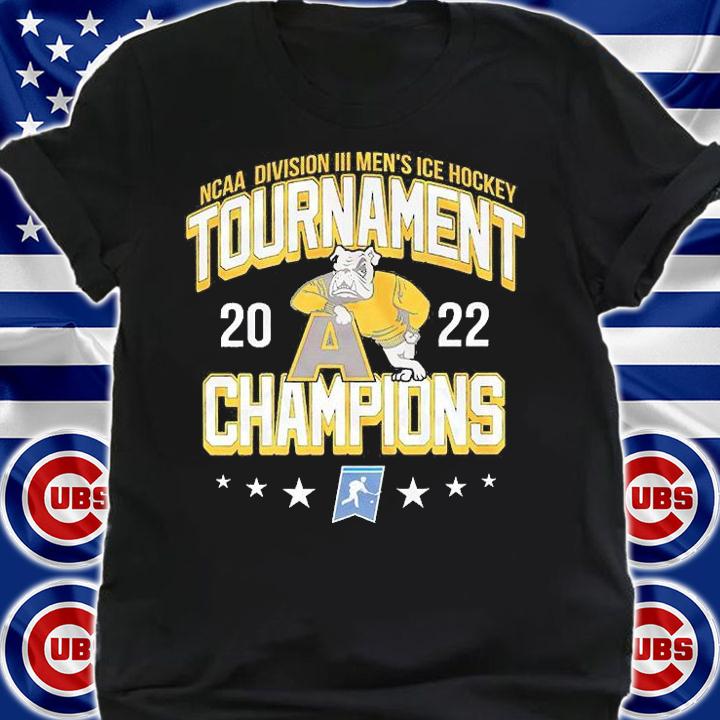 Adrian Bulldogs NCAA Division III Men's Ice Hockey Champions 2022 t-shirt shirt
