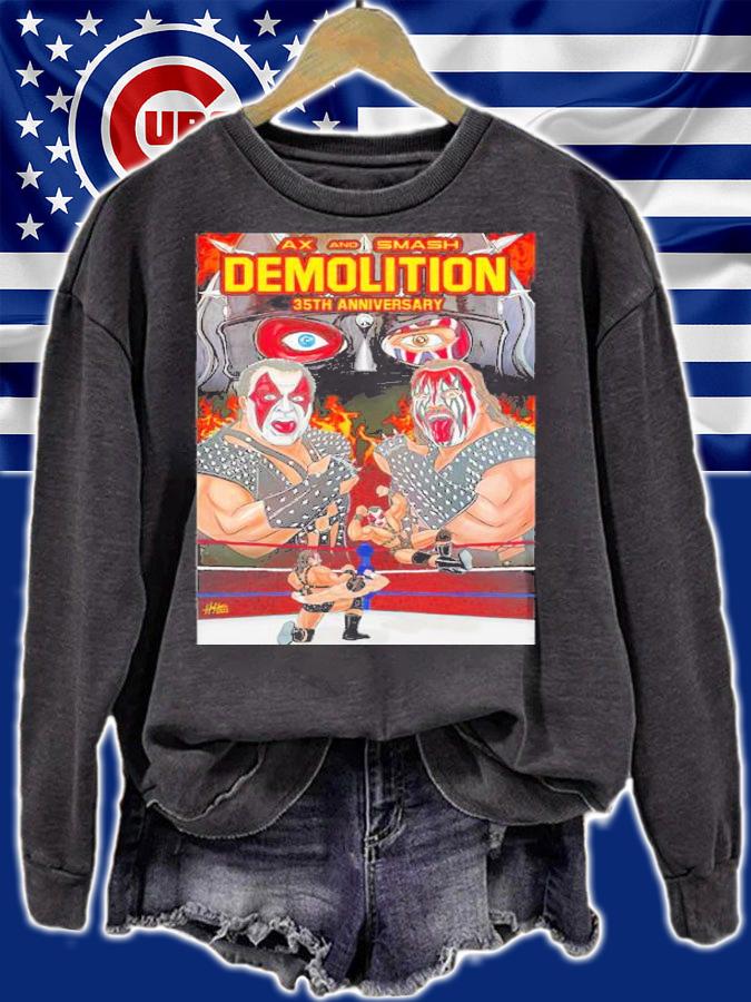 All Merchandise Demolition 35th Anniversary Shirt t-shirt sweatshirt