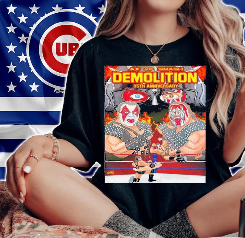 All Merchandise Demolition 35th Anniversary Shirt t-shirt woman shirt