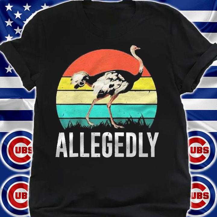Allegedly Retro Vintage Raglan Baseball Shirt t-shirt shirt