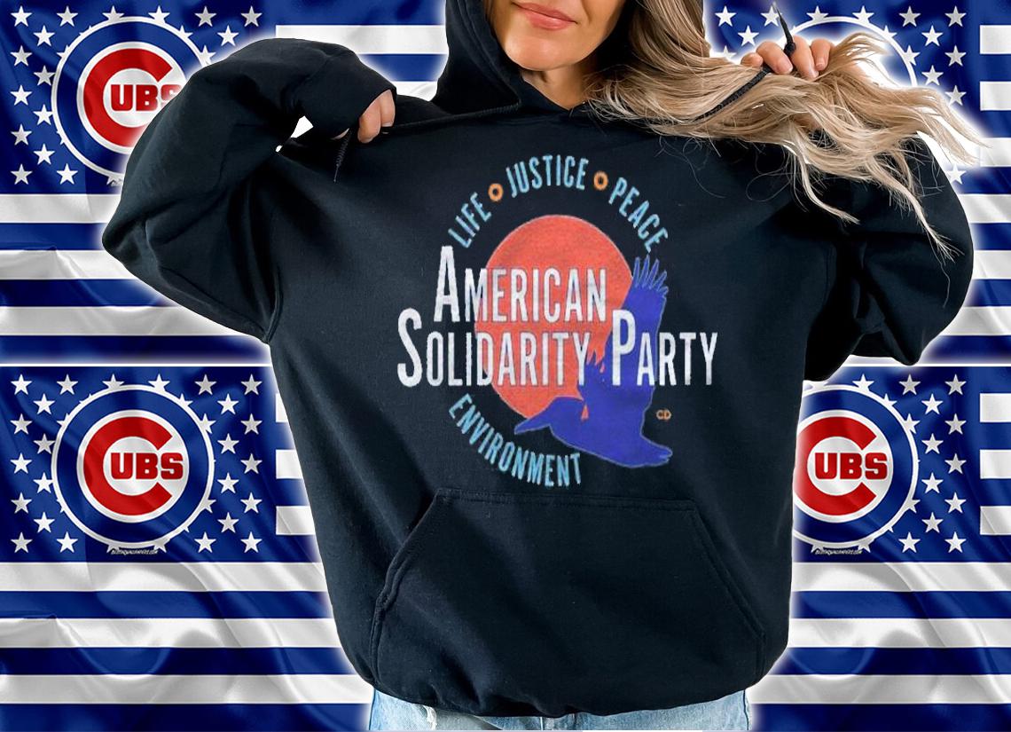 American Solidarity Party Logo Distressed Shirt t-shirt hoodie