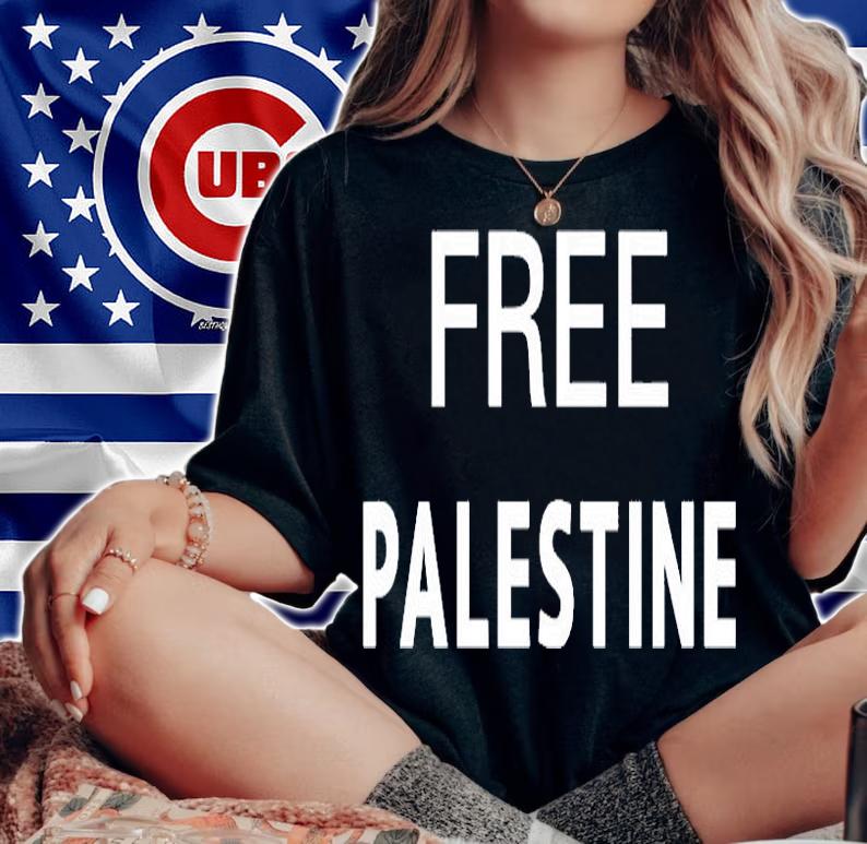 Angelo Giuliano Free Palestine T-Shirt t-shirt woman shirt