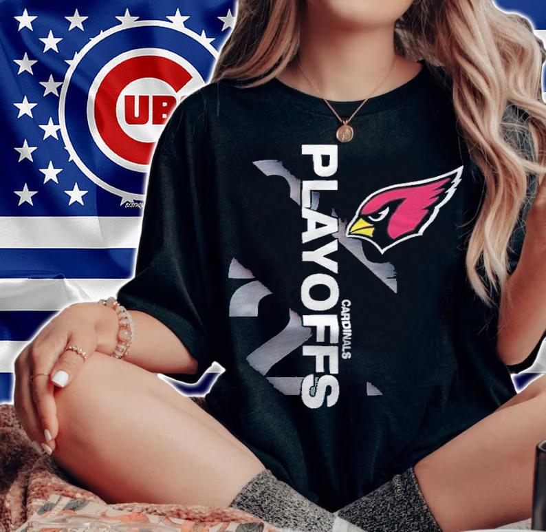 Arizona Cardinals 2021 Playoffs logo T-shirt t-shirt woman shirt