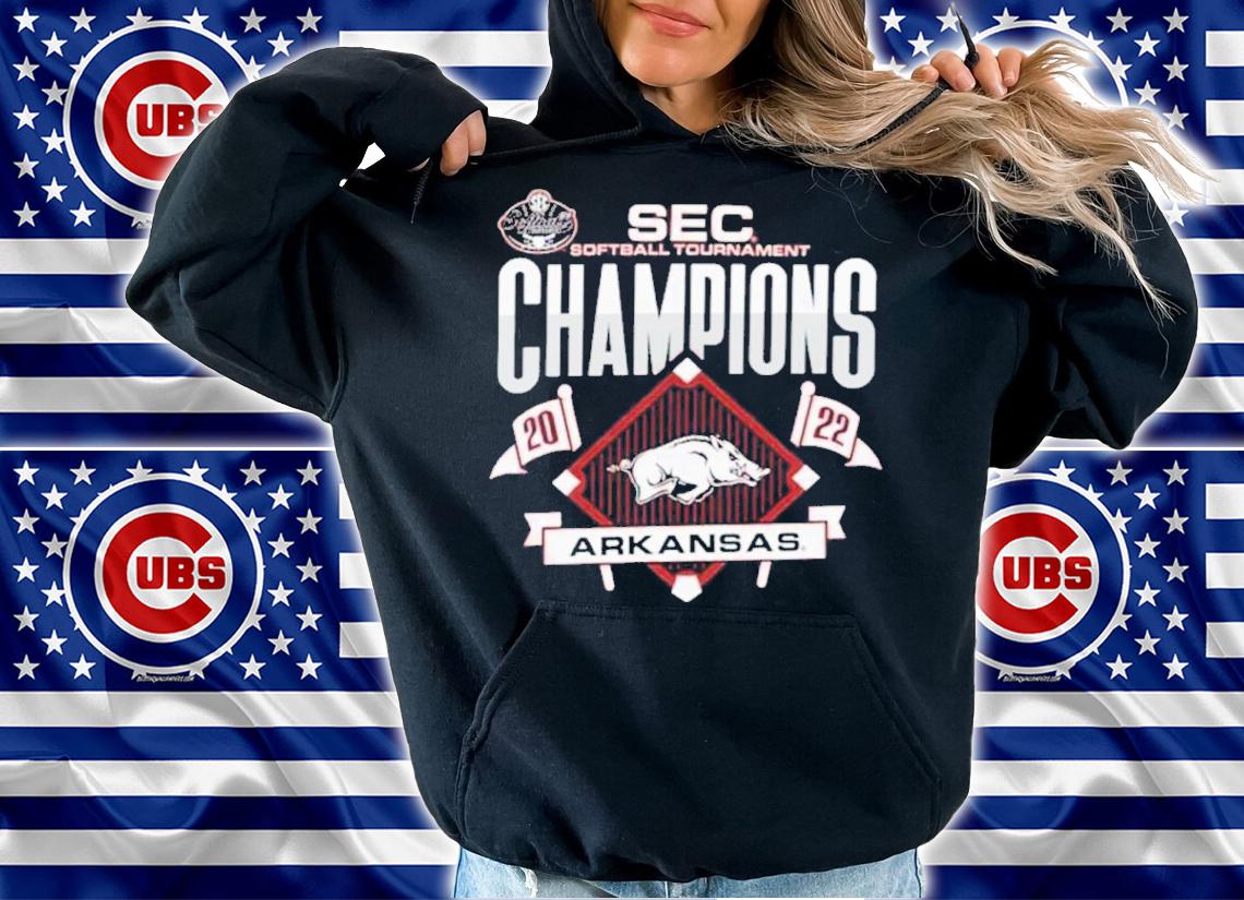 Arkansas Razorbacks SEC Softball Conference Tournament Champions 2022 Shirt t-shirt hoodie