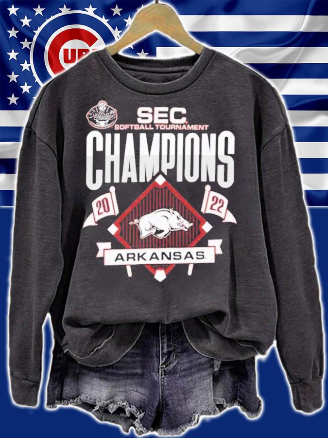 Arkansas Razorbacks SEC Softball Conference Tournament Champions 2022 Shirt t-shirt sweatshirt