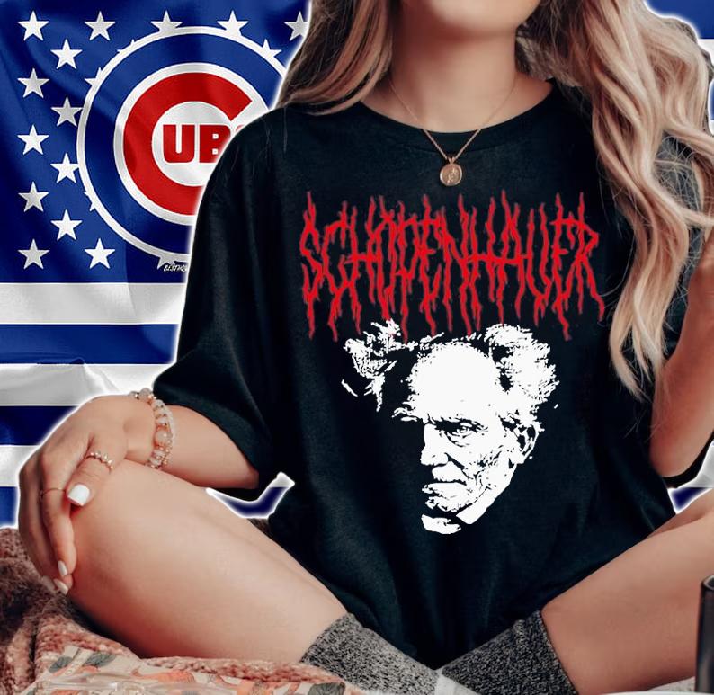 Arthur Schopenhauer T-Shirt t-shirt woman shirt