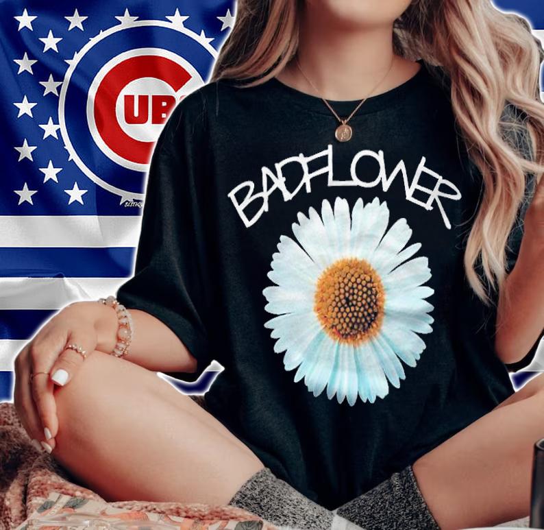 Badflower logo T-shirt t-shirt woman shirt