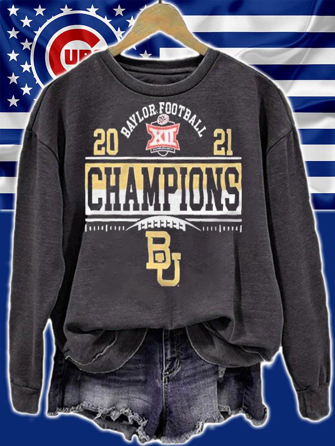 Baylor Bears 2021 Big 12 football Conference Champions T-shirt t-shirt sweatshirt