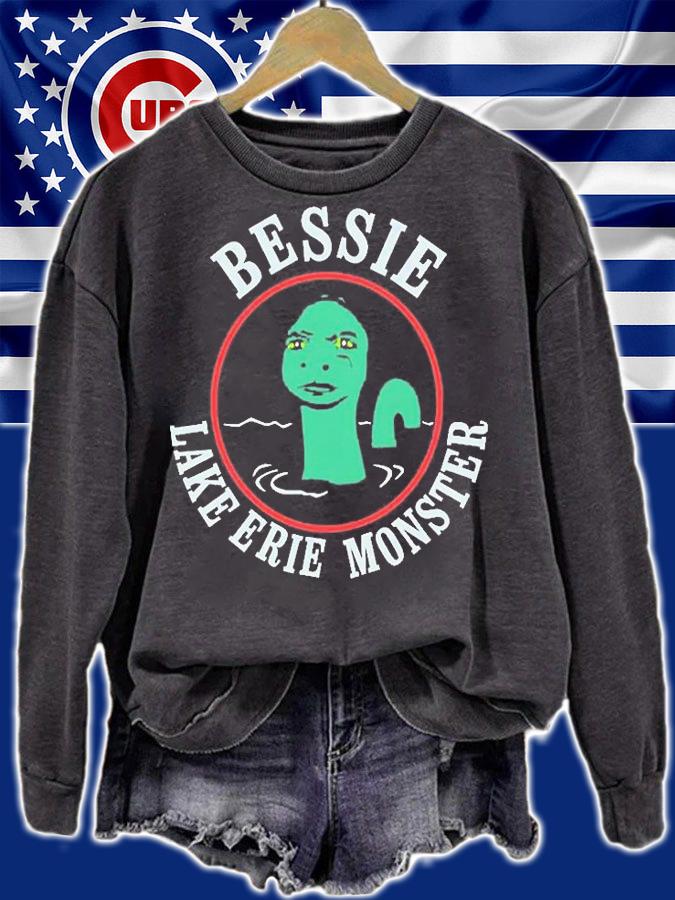 Bessie Lake Erie Monster T-Shirt t-shirt sweatshirt