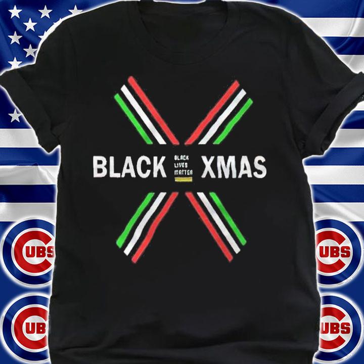Black Lives Matter Black Xmas T-shirt t-shirt