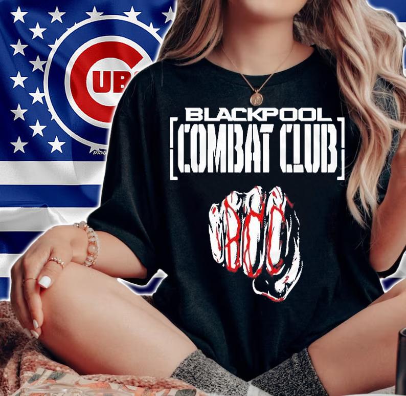 Blackpool Combat Club Forged T-Shirt t-shirt woman shirt