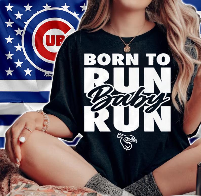 Born To Run Baby Run Saint Peter's Basketball T-Shirt t-shirt woman shirt