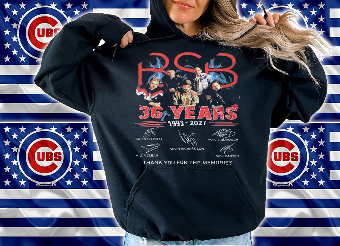 BSB 36 years 1993-2021 signatures thank you for the memories shirt t-shirt hoodie