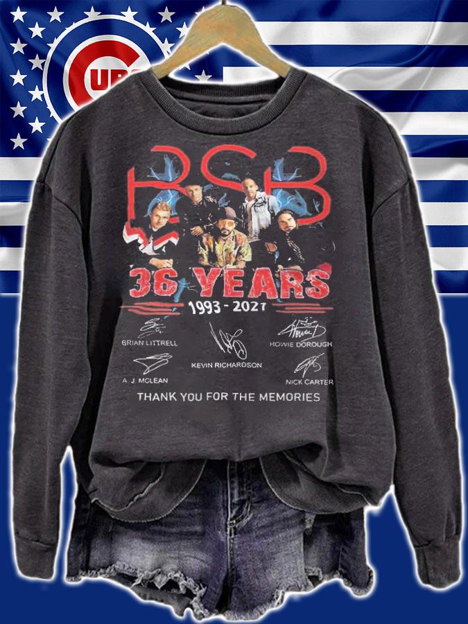 BSB 36 years 1993-2021 signatures thank you for the memories shirt t-shirt sweatshirt