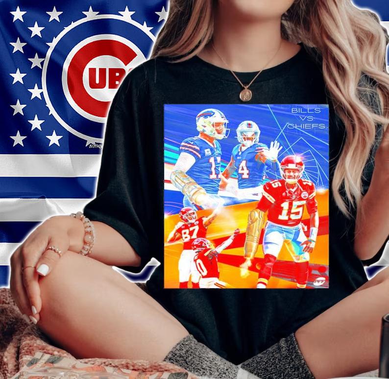 Buffalo Bills Vs. Kansas City Chiefs Shirt t-shirt woman shirt