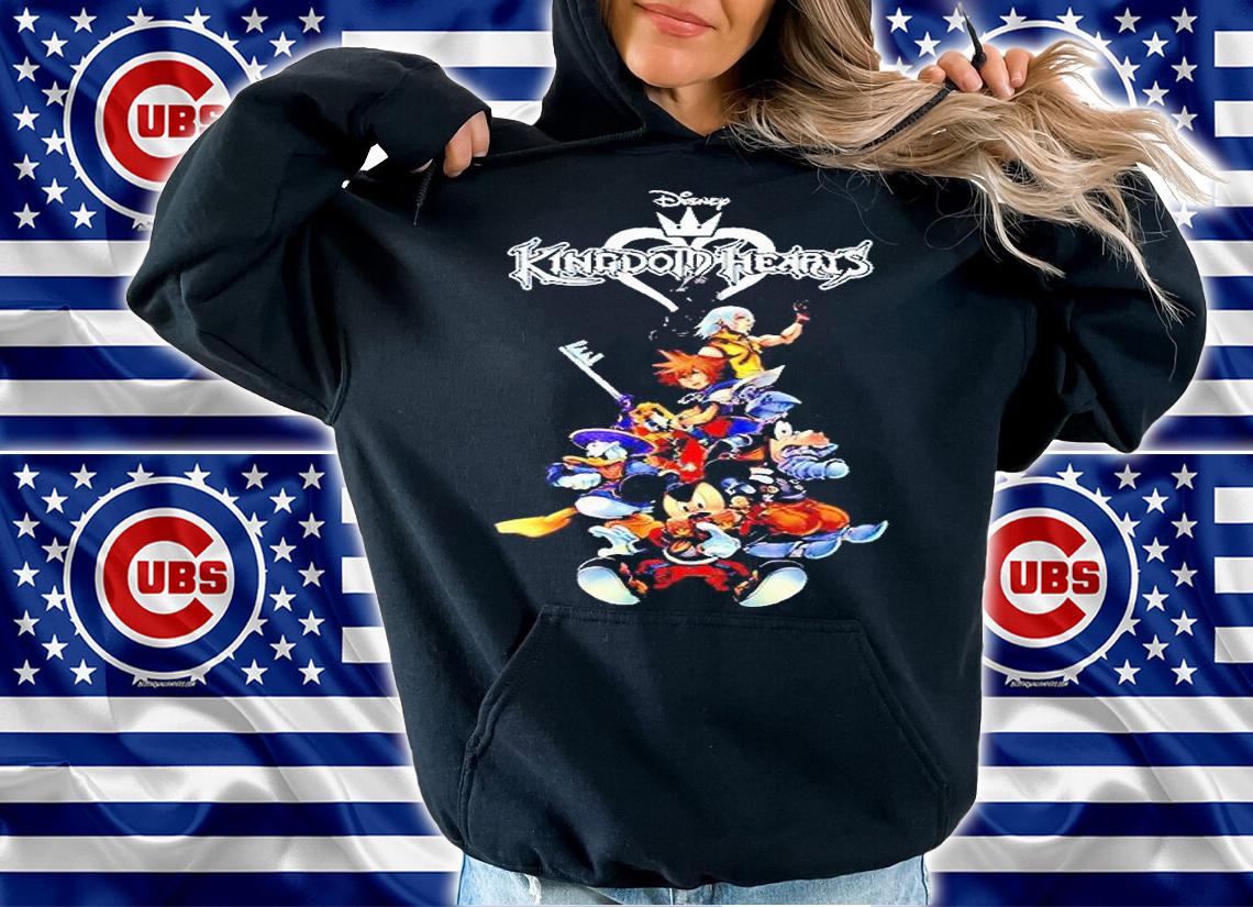 Disney Kingdom Hearts Group with logo T-shirt t-shirt hoodie