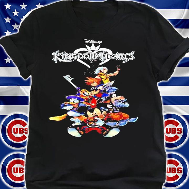 Disney Kingdom Hearts Group with logo T-shirt t-shirt shirt