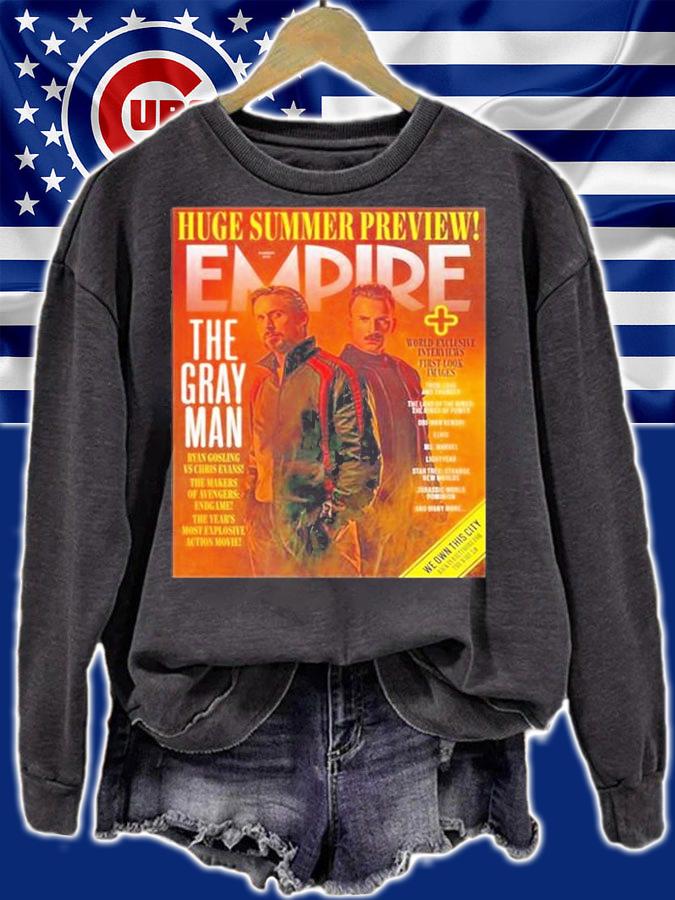 Empires World-Exclusive The Gray Man Cover Revealed T-Shirt t-shirt sweatshirt
