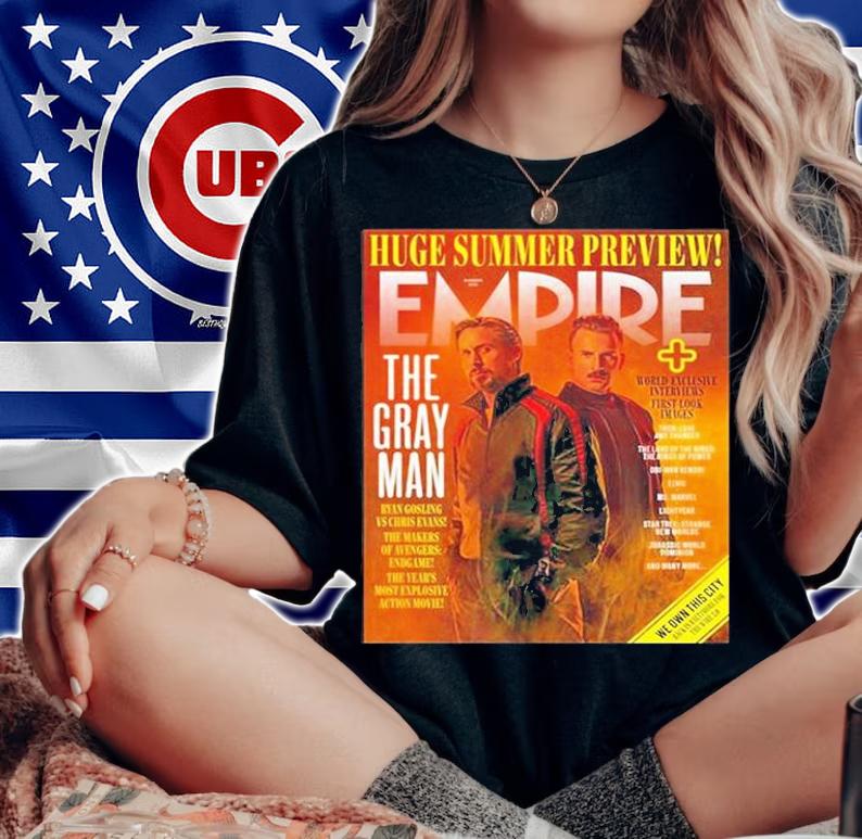Empires World-Exclusive The Gray Man Cover Revealed T-Shirt t-shirt woman shirt