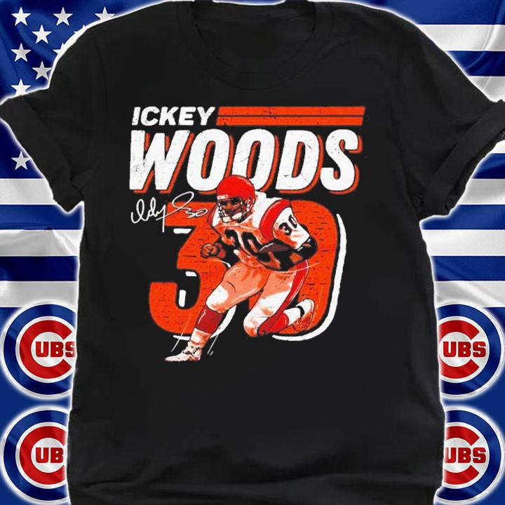 Ickey Woods Cincinnati Dash Signatures Shirt t-shirt