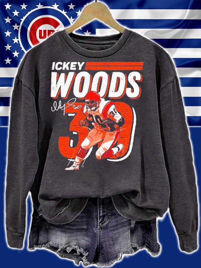 Ickey Woods Cincinnati Dash Signatures Shirt t-shirt