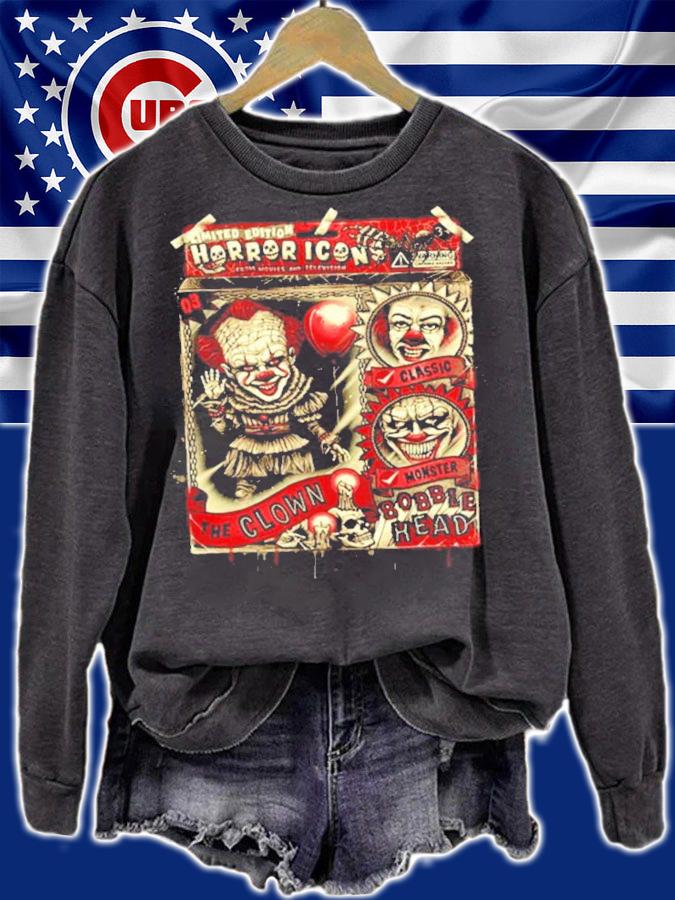 The Clown Bobblehead Limited Edition Horror Icon Shirt t-shirt sweatshirt