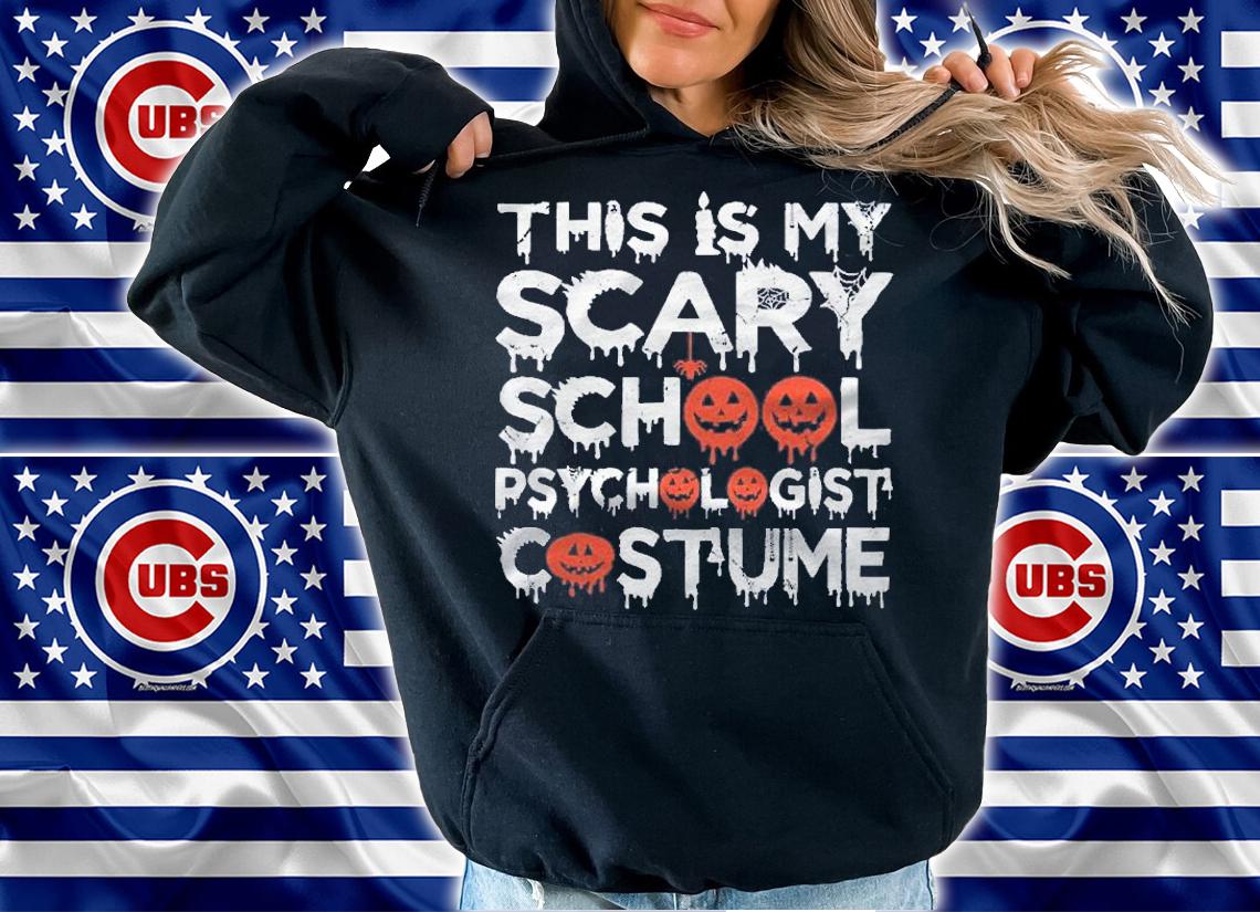 This Is My Scary School Psychologist Costume Halloween Shirt t-shirt