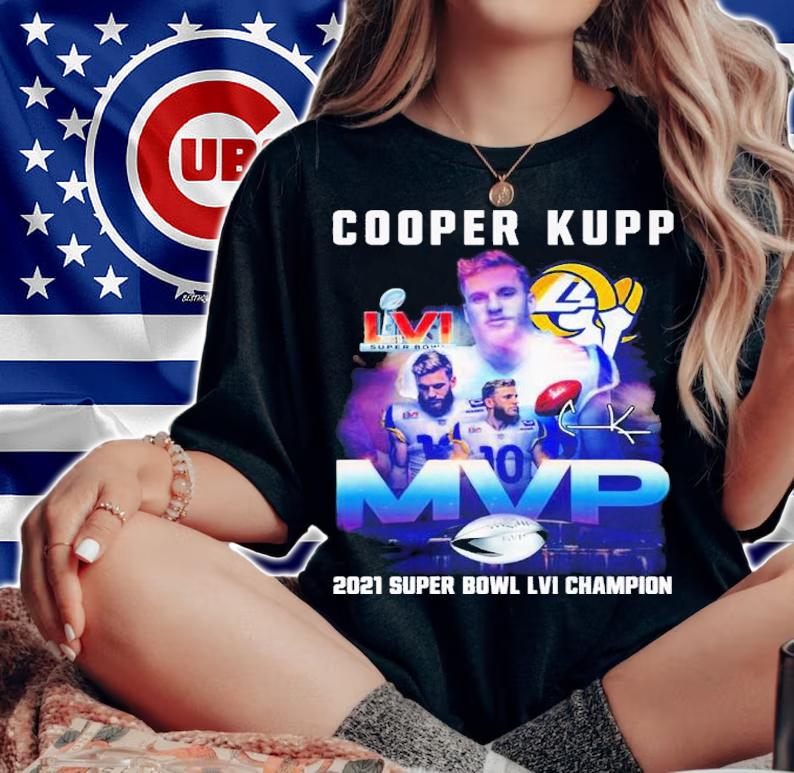 Cooper Kupp MVP Los Angeles Rams signature shirt t-shirt