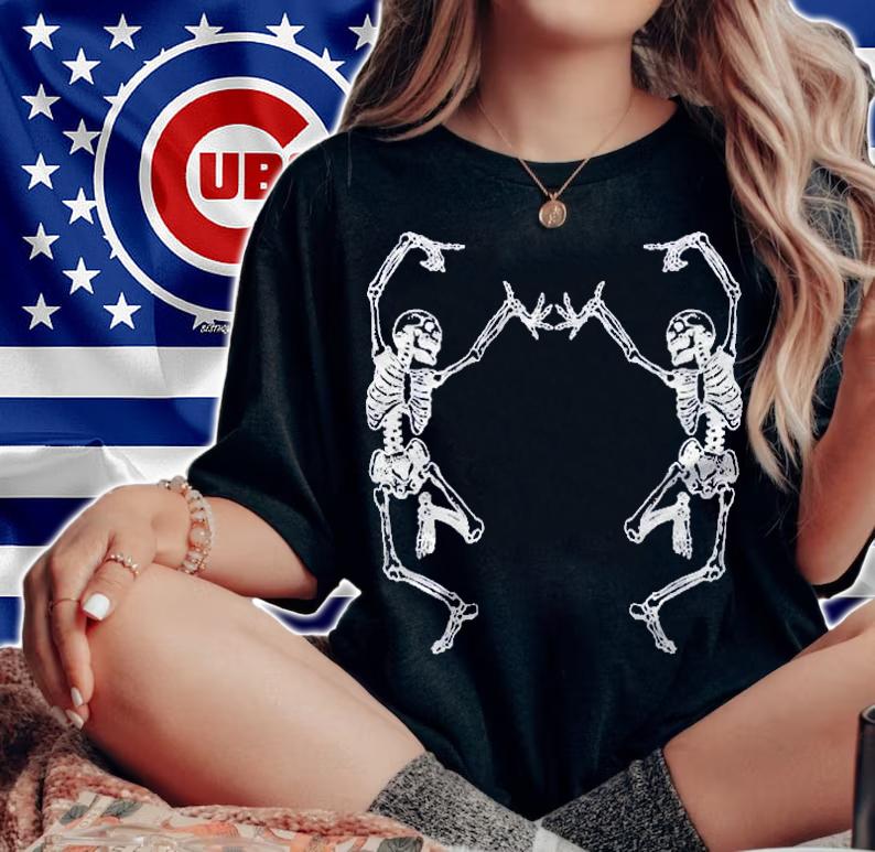 Dancing Skeletons Classic Shirt t-shirt woman shirt