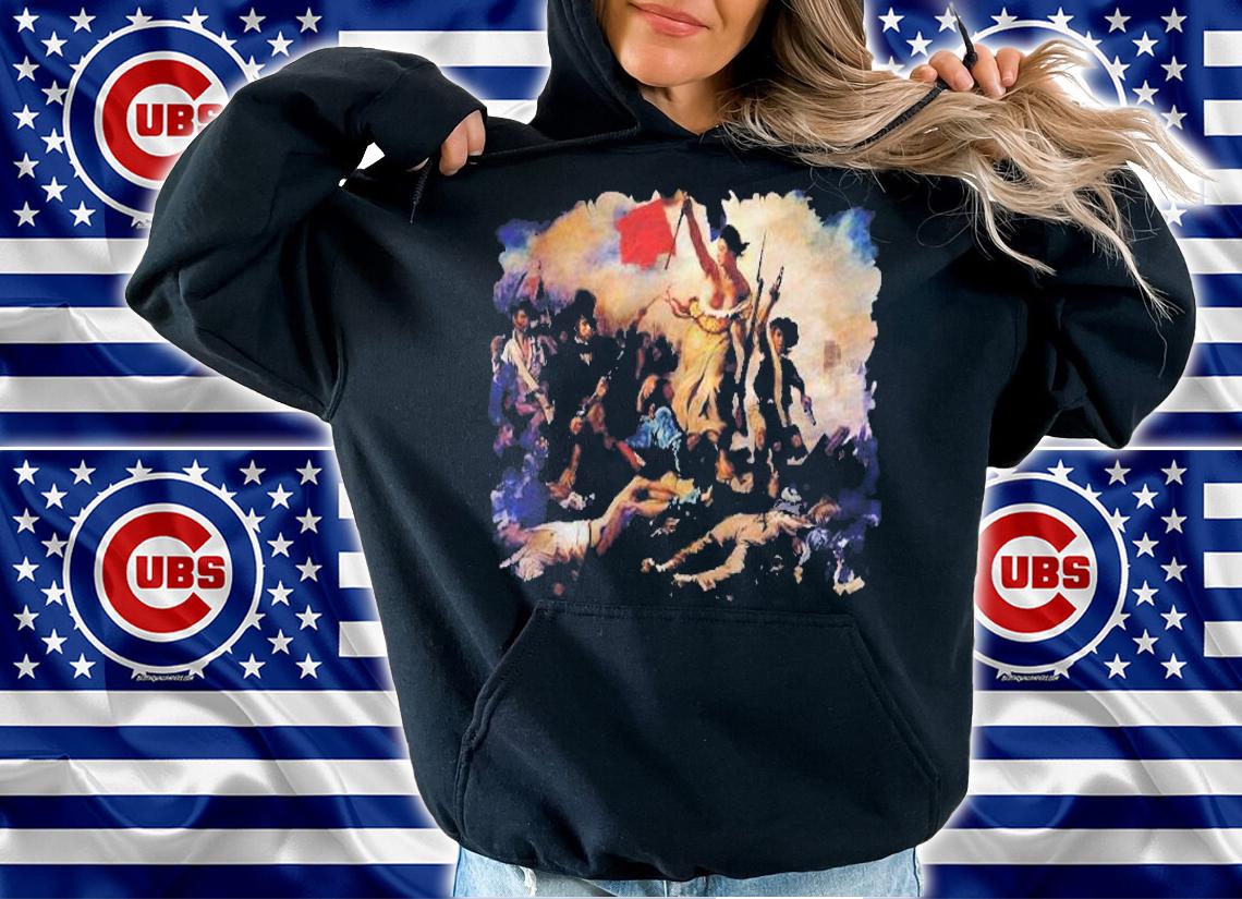 Delacroix Famous Painting The Liberty Leading The People Shirt t-shirt hoodie