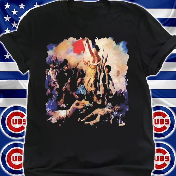 Delacroix Famous Painting The Liberty Leading The People Shirt t-shirt shirt