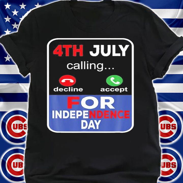 Funny 4Th Of July Calling America Patriotic T-Shirt t-shirt