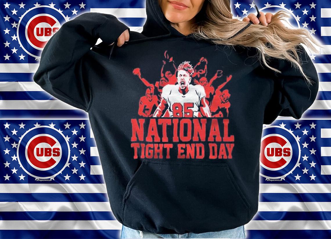 George Kittle National Tight End Day T-shirt t-shirt