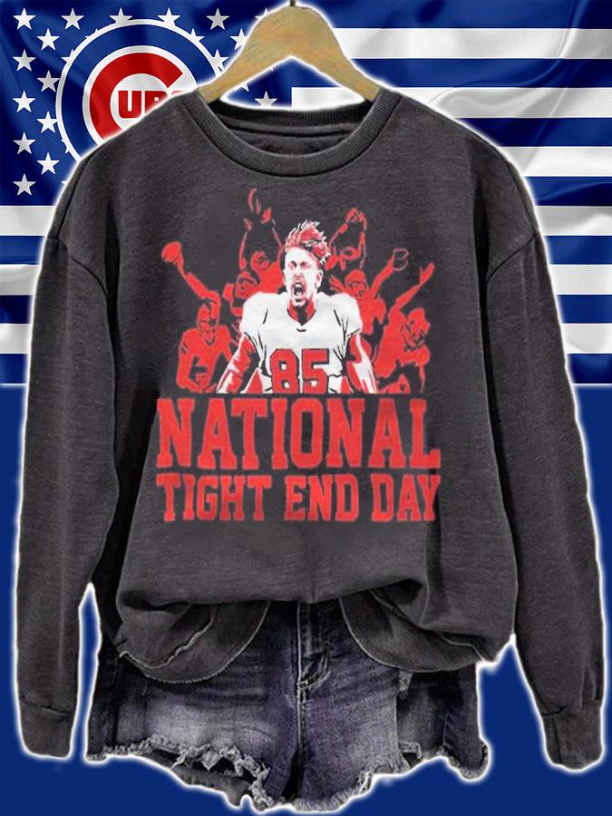 George Kittle National Tight End Day T-shirt t-shirt