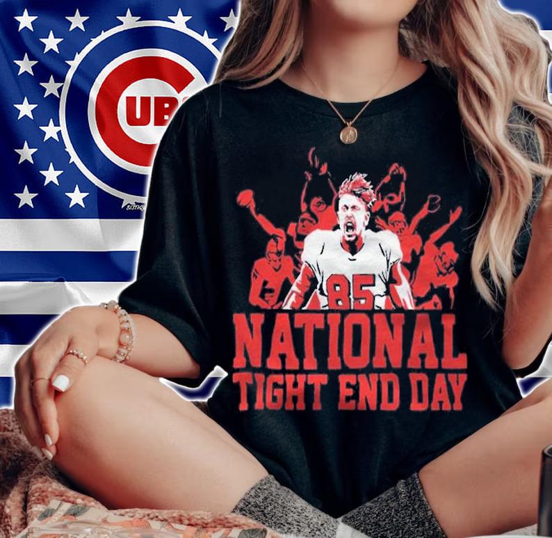 George Kittle National Tight End Day T-shirt t-shirt