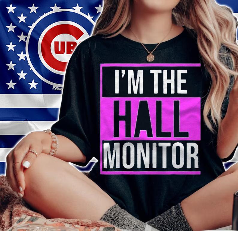 Hall Monitor Gift Back To School shirt t-shirt woman shirt