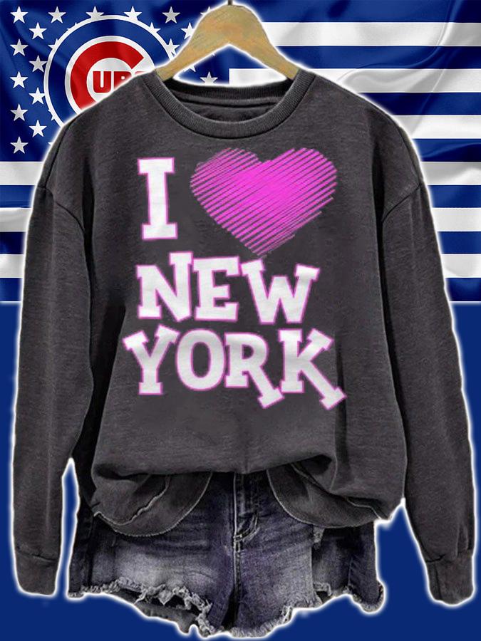 I Love New York New Yorker Love Trendy Heart Shirt t-shirt sweatshirt