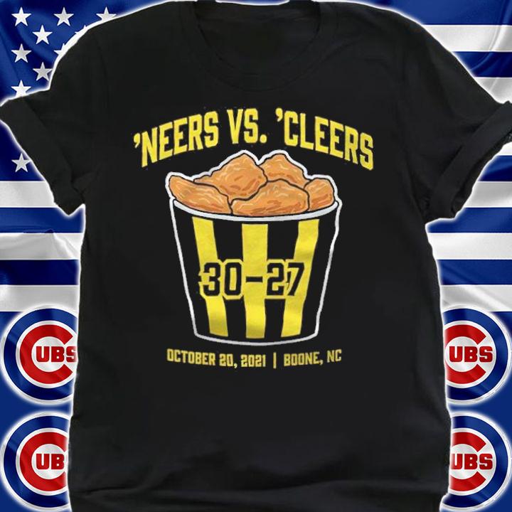 Neers vs Cleers October 20 2021 Boone NC shirt t-shirt