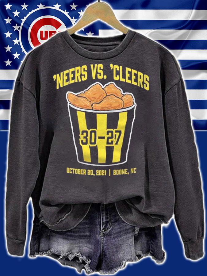 Neers vs Cleers October 20 2021 Boone NC shirt t-shirt