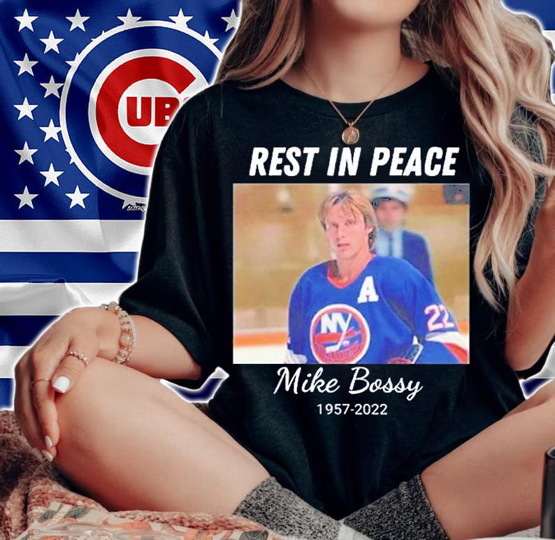 RIP Mike Bossy 1957 2022 Hall Of Famer T-Shirt t-shirt woman shirt