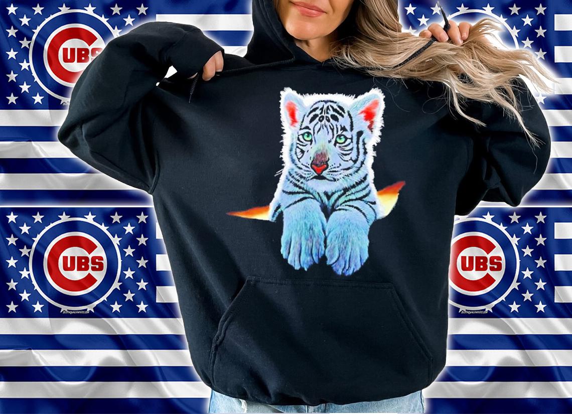 Schim Schimmel Original Artwork White Tiger Cub T-Shirt t-shirt hoodie