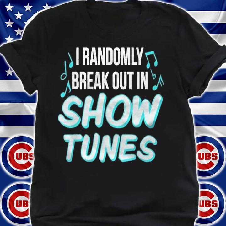 Show Tune Singer Theater Lover  Broadway Musical Shirt t-shirt shirt
