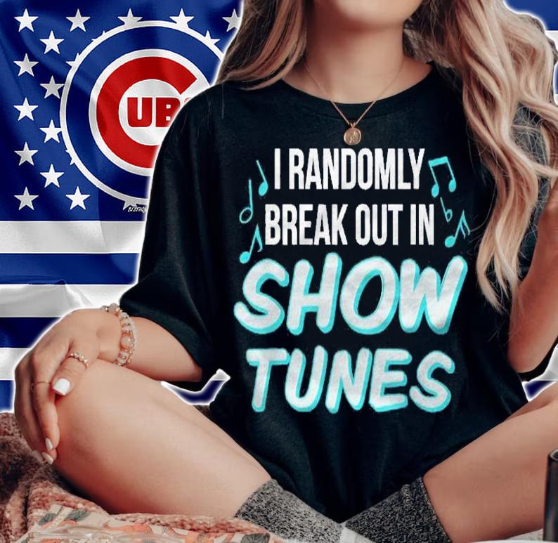 Show Tune Singer Theater Lover  Broadway Musical Shirt t-shirt woman shirt