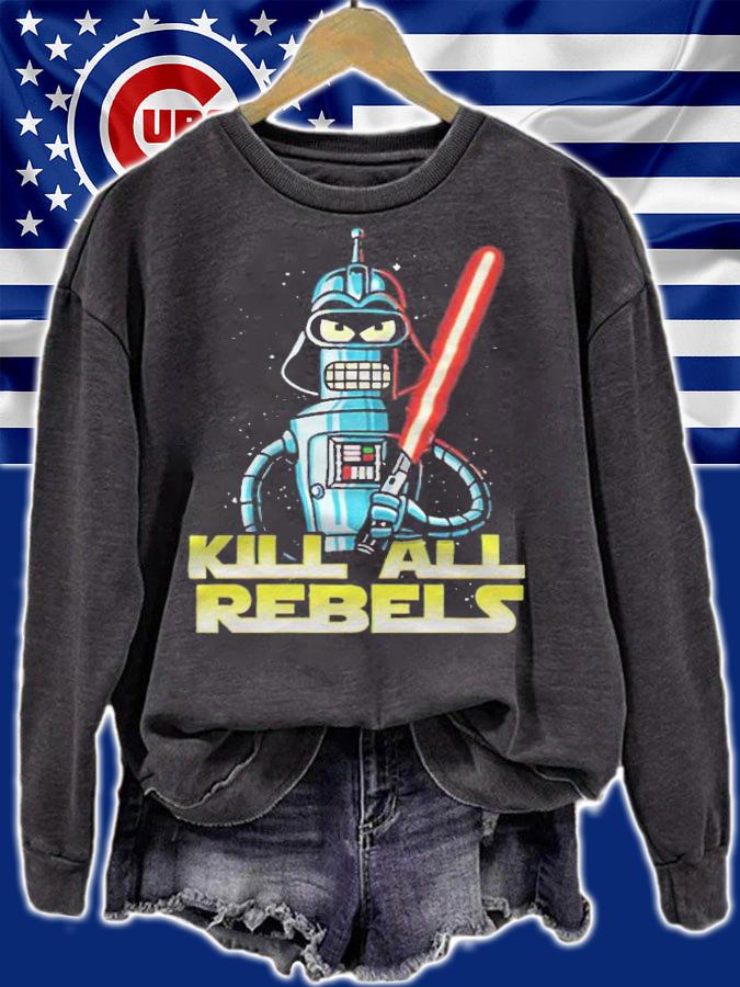 Star Wars Darth Bender Kill All Rebels T-Shirt t-shirt