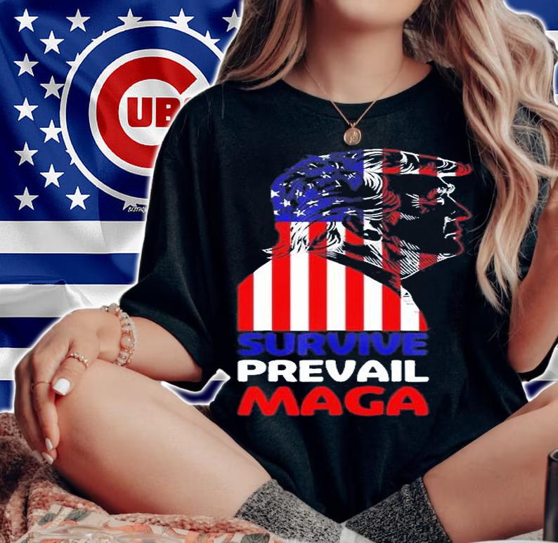 Survive Prevail Maga Trump T-Shirt t-shirt woman shirt