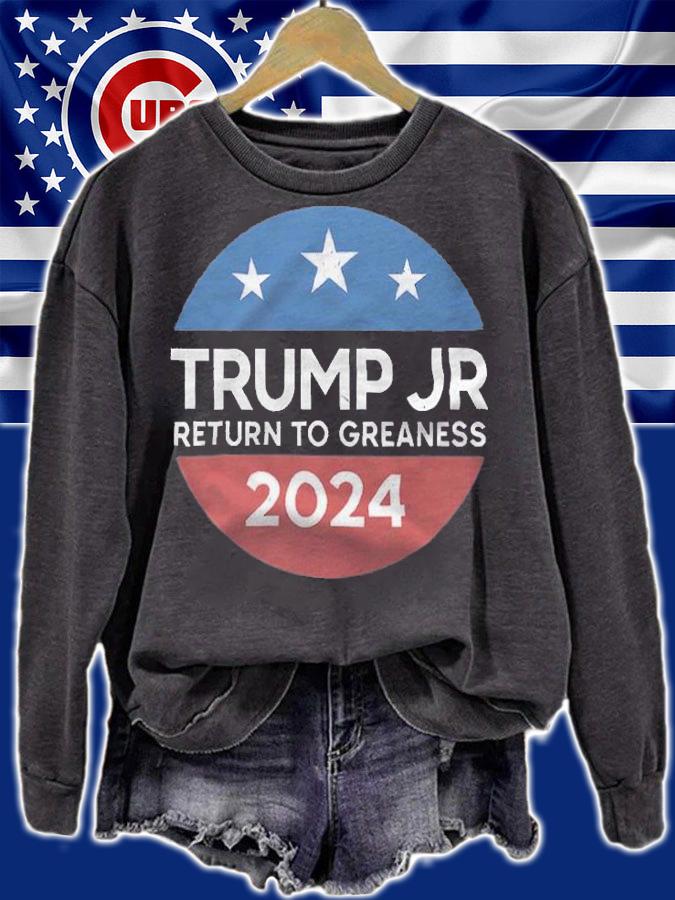 Trump Jr Return To Greaness 2024 T-Shirt t-shirt sweatshirt