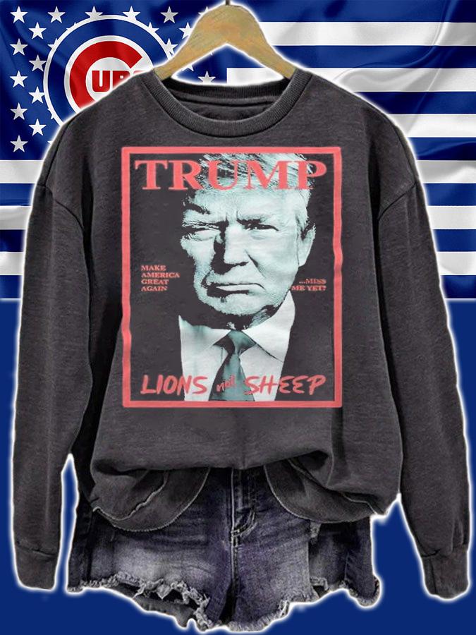 Trump Lions Not Sheep Make America Great Again Shirt t-shirt sweatshirt