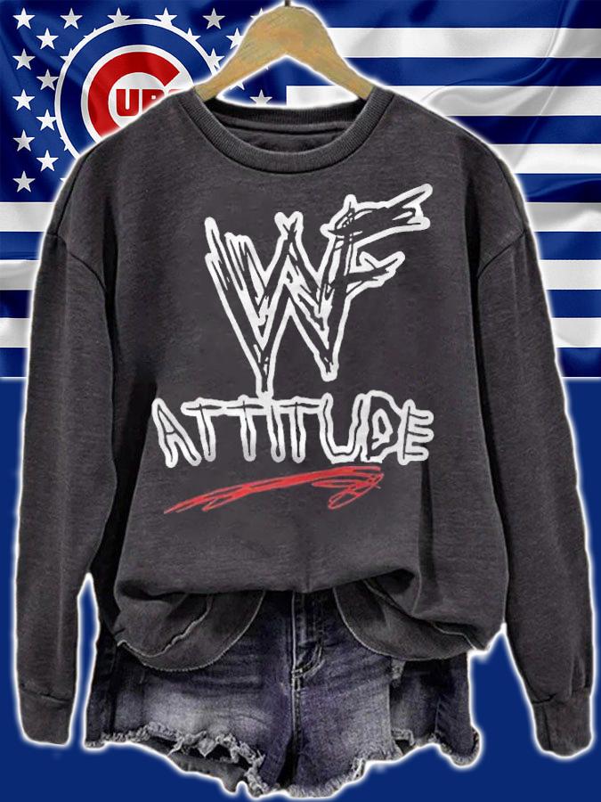 Vintage WWF Attitude Era 90s T-shirt t-shirt sweatshirt