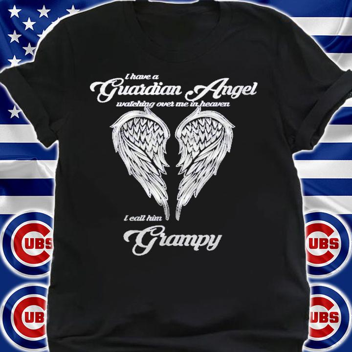 I Have A Guardian Angel In Heaven I Call Her Grampy Shirts Shirt t-shirt shirt