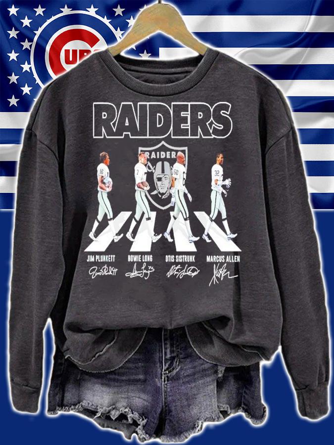 Las Vegas Raiders Football Team Abbey Road Signatures Shirt t-shirt sweatshirt